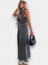 Isabelle | Vestido Maxi Jeans