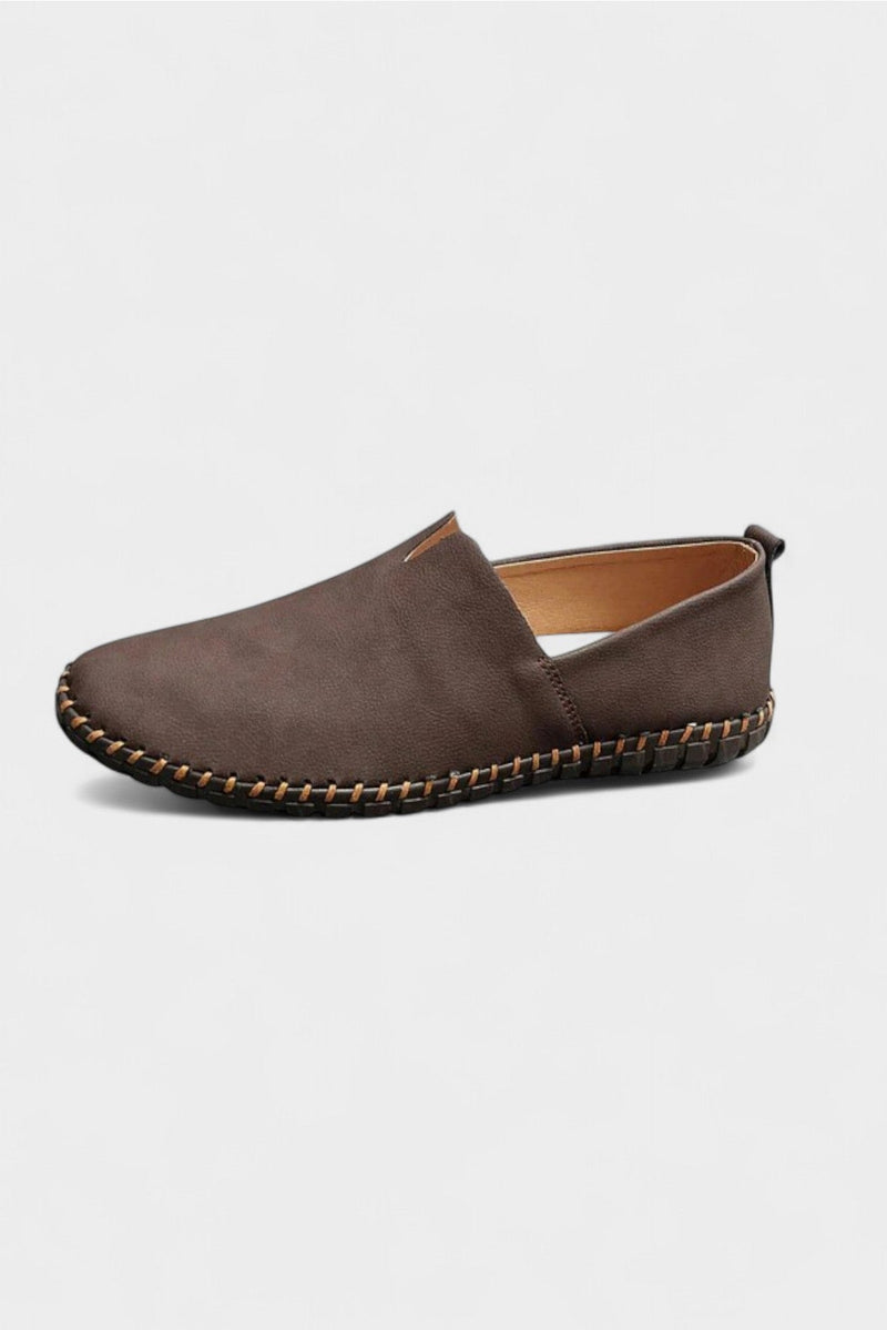 Mocassins de couro Santorini 