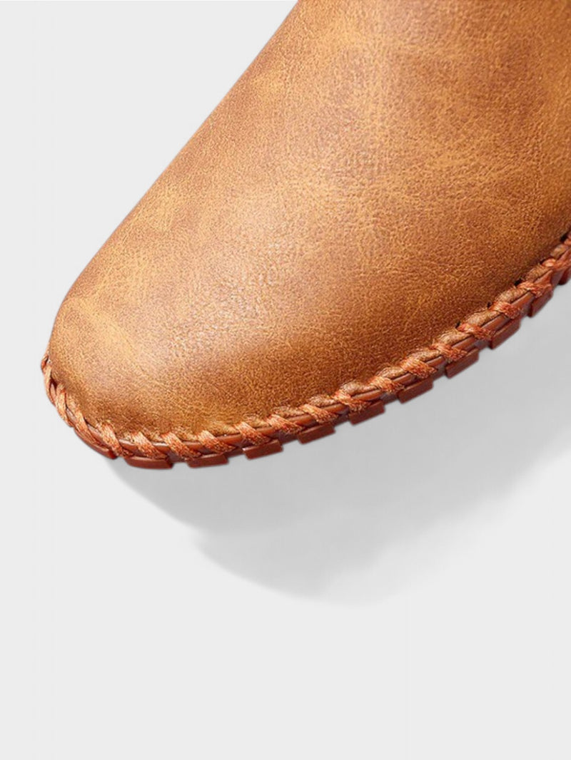 Mocassins de couro Santorini 