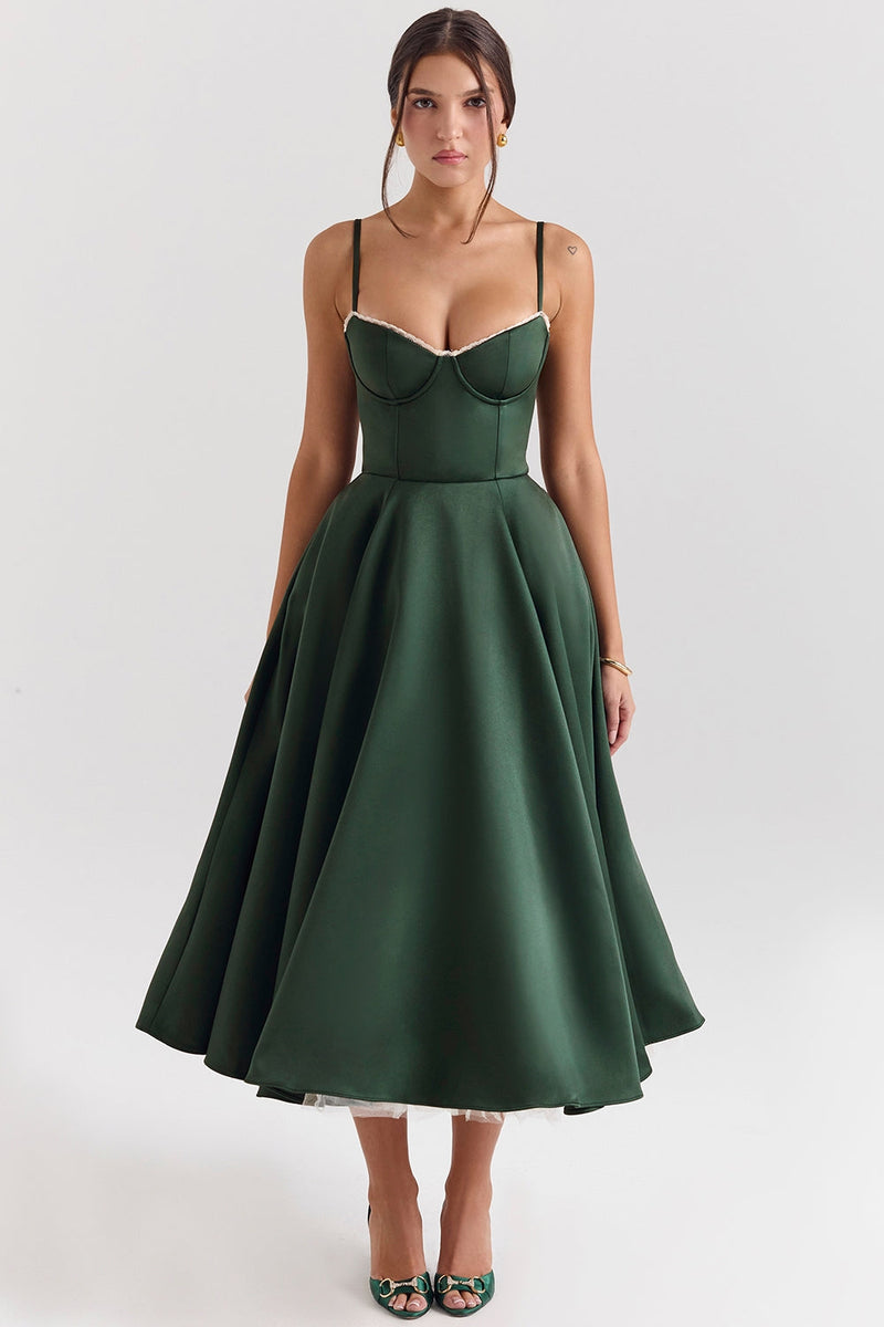 Vestido midi de tule Cindy