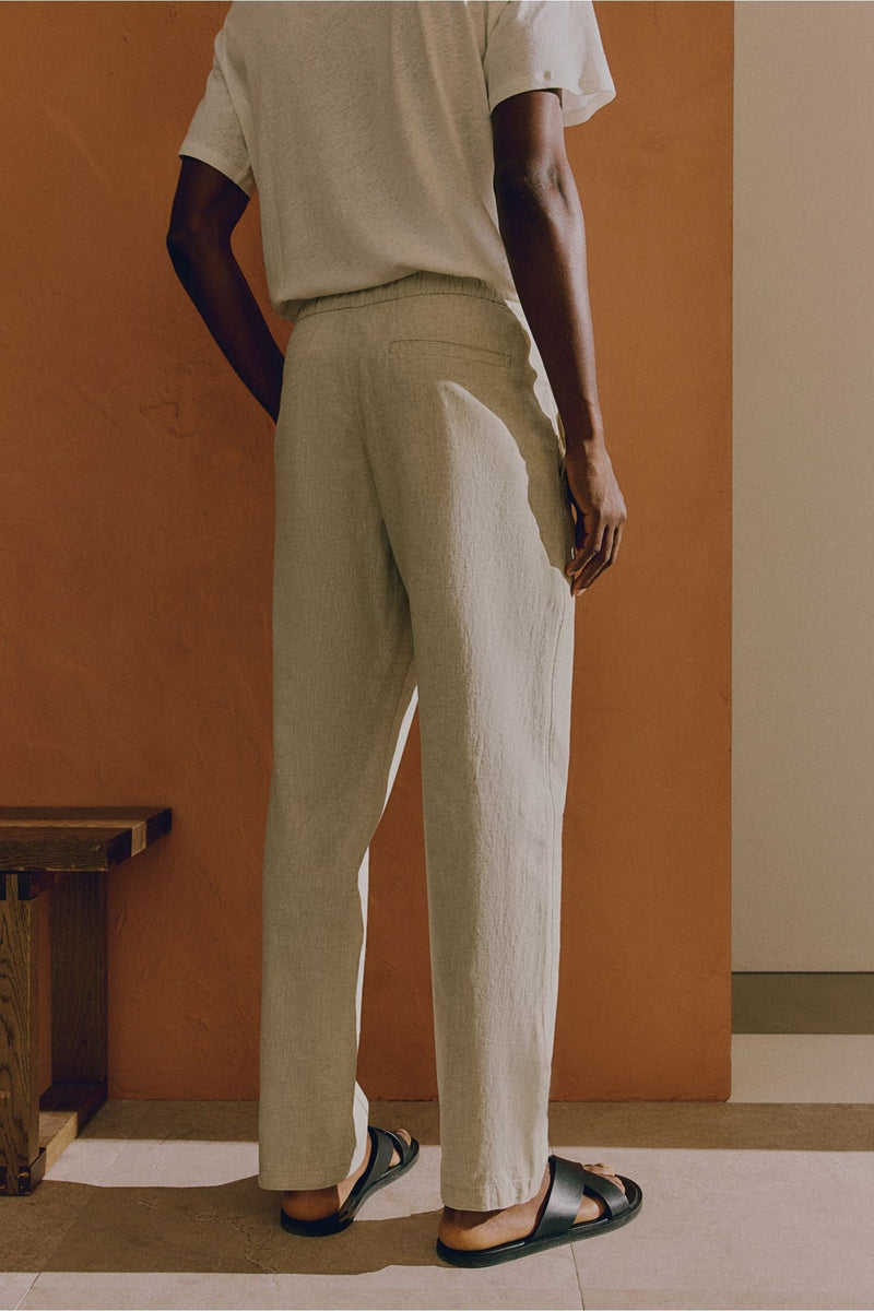Calça Clássica Regular Old Money Linen 